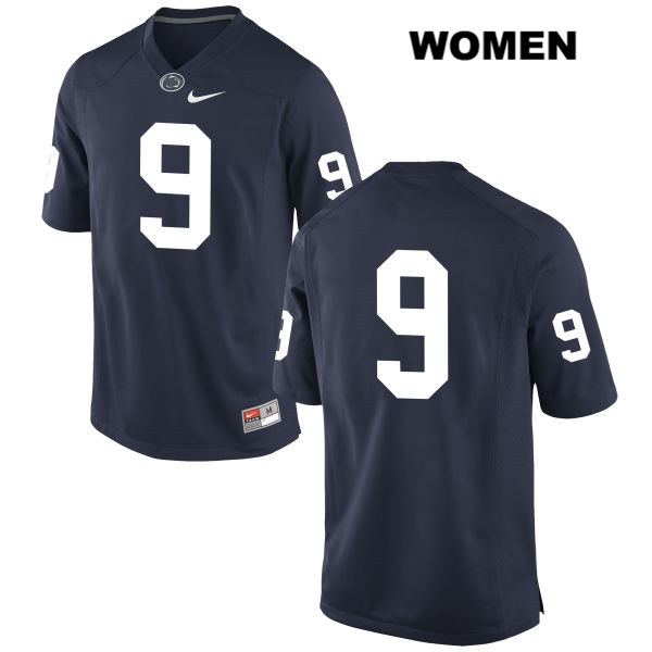 NCAA Nike Women's Penn State Nittany Lions Jarvis Miller #9 College Football Authentic No Name Navy Stitched Jersey QCR4898OI